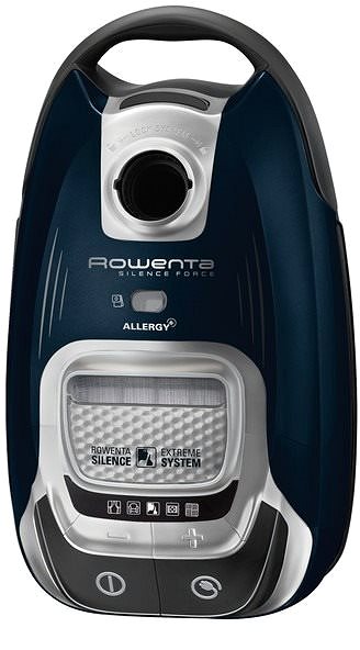Bagged Vacuum Cleaner Rowenta RO7481EA Silence Force Allergy+ Screen