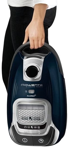 Bagged Vacuum Cleaner Rowenta RO7481EA Silence Force Allergy+ Lifestyle