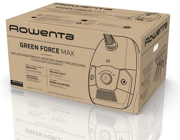 Beutelstaubsauger Rowenta RO4933EA Green Force Max ECO 900 Watt ...
