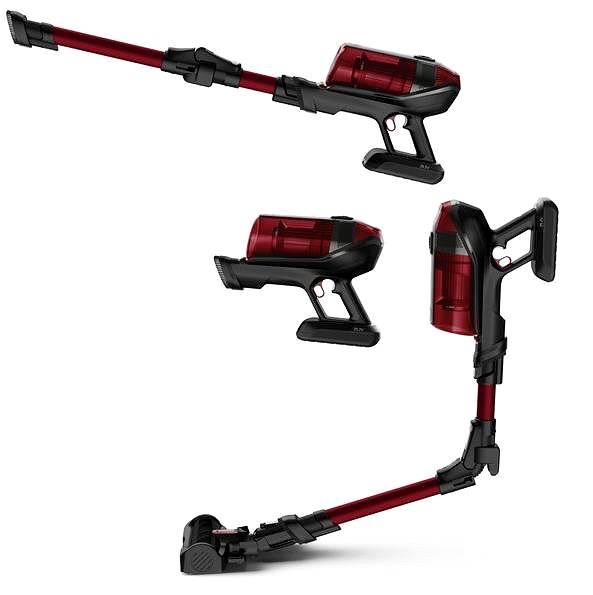 Upright Vacuum Cleaner Rowenta RH98A9WO X-Force Flex 12.60 3in1 Animal Auto 150AW, 25.2V, 45min ...