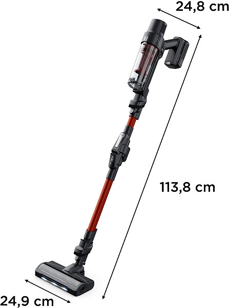 Upright Vacuum Cleaner Rowenta RH6A83WO X-PERT Flex 7.60 Animal ...