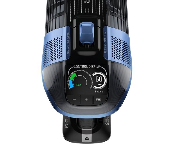 Upright Vacuum Cleaner Rowenta RH9990WO X-Force Flex 14.60 3in1 Aqua 200AW, 32,4V, 70min Features/technology