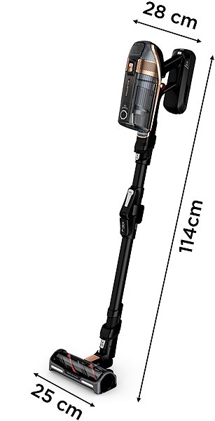 Upright Vacuum Cleaner Rowenta RH99G3WO X-Force Flex 15.60 ...