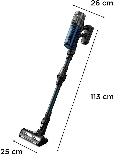 Upright Vacuum Cleaner Rowenta RH9AD1WO X-Force Flex 13.60 Auto Animal Aerospin Aqua 150 AW ...