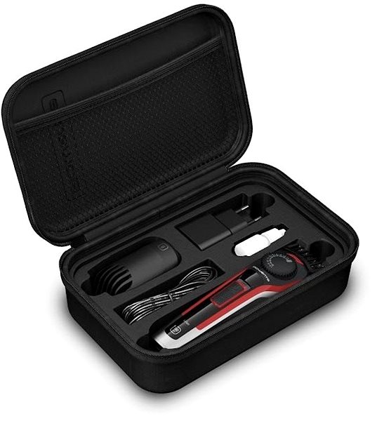 Haarschneidemaschine Rowenta TN384MF0 Virtuo Formula 1® Packungsinhalt