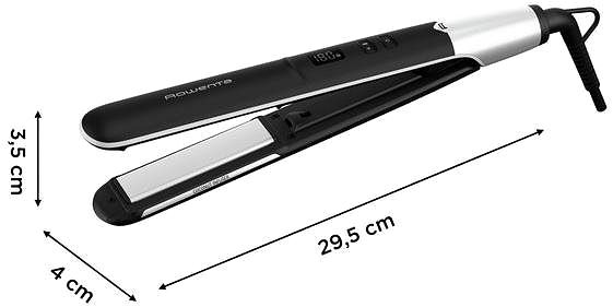 Glätteisen Rowenta SF4621F0 Express Shine Coconut Technische Zeichnung