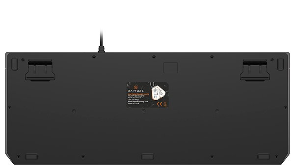 Gaming Keyboard Rapture Cadet K-573 black - CZ/SK ...
