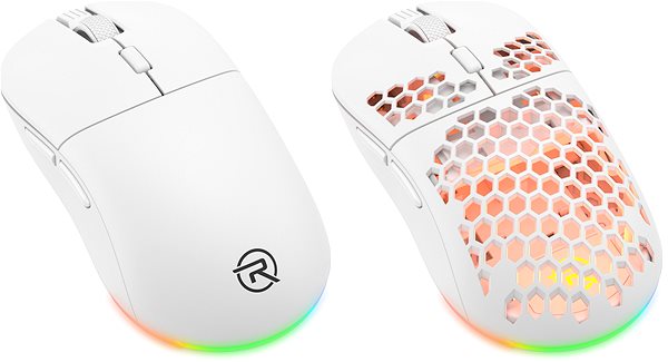 Gaming Mouse Rapture ASPIS white ...
