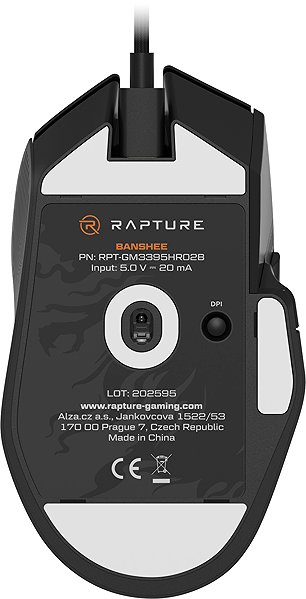 Gaming Mouse Rapture BANSHEE, black ...
