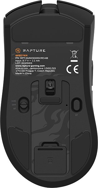Gaming Mouse Rapture SPECTER, black ...