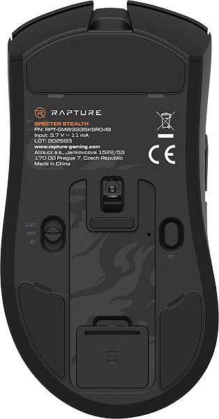 Gaming Mouse Rapture SPECTER STEALTH, black ...