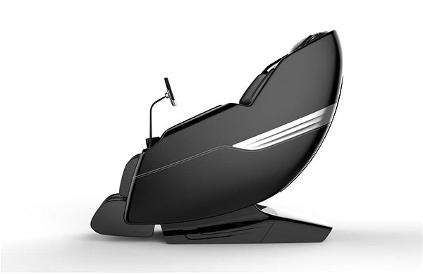 Masážne kreslo RSROYAL RS-3570 4D Relaxačné polohovacie s LCD displejom v ČJ čierne ...