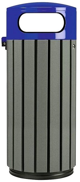 Rubbish Bin Rossignol Zeno Etik 57929, 60 L, blue ...