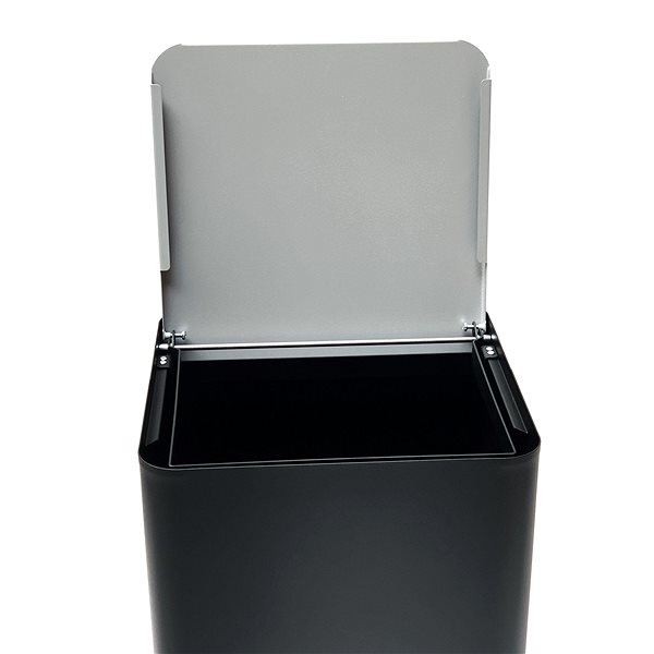 Rubbish Bin Waste bin Caimi Brevetti Centolitri 100 L, grey, full lid ...