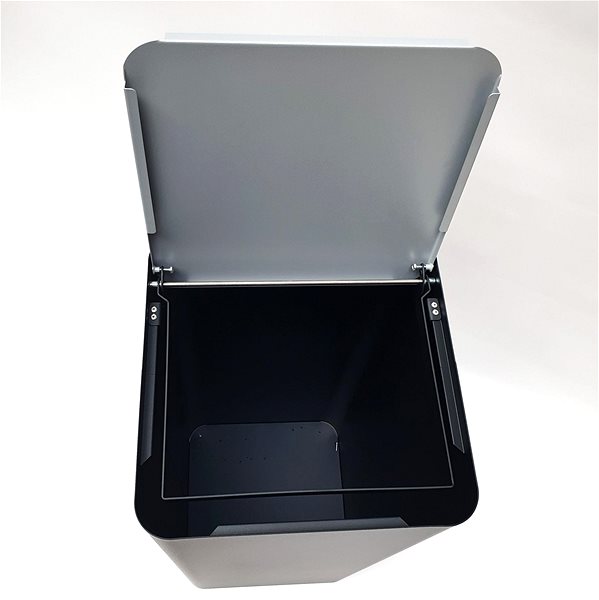 Rubbish Bin Waste bin Caimi Brevetti Centolitri 100 L, grey, full lid ...