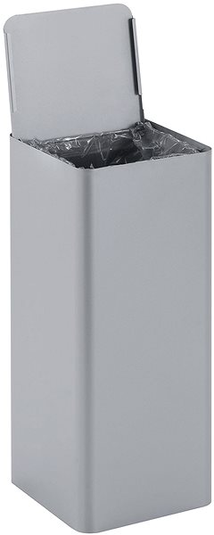 Rubbish Bin Waste bin with lid Caimi Brevetti Centolitri 100 L, grey ...