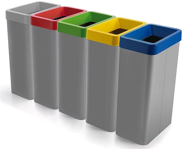Rubbish Bin Waste bin Caimi Brevetti Maxi W,70 L, blue, paper ...