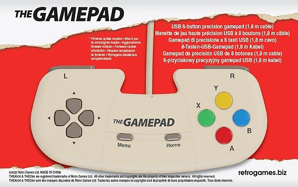 Gamepad The Gamepad A500 Cream (for The Spectrum, THE400, THEC64, THEA500, PC) ...