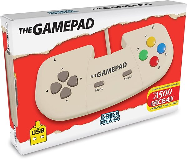 Gamepad The Gamepad A500 Cream (for The Spectrum, THE400, THEC64, THEA500, PC) ...