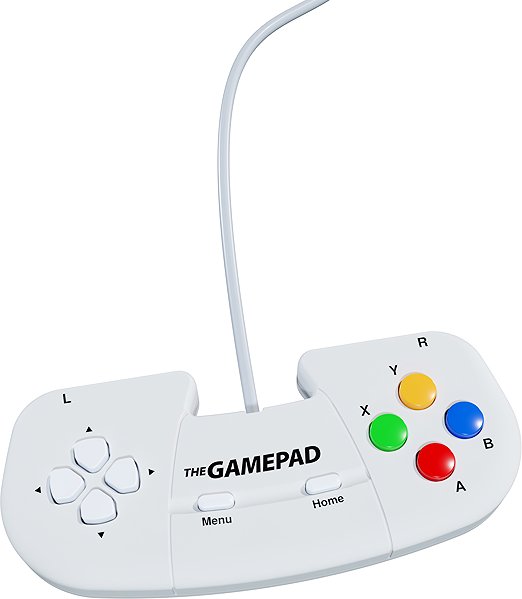 Gamepad The Spectrum Gamepad White (for The Spectrum, THEC64 Mini, THEA500 Mini, PC, Mac, Linux) ...