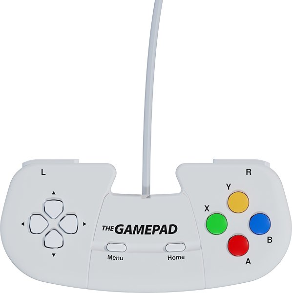 Gamepad The Spectrum Gamepad White (for The Spectrum, THEC64 Mini, THEA500 Mini, PC, Mac, Linux) ...