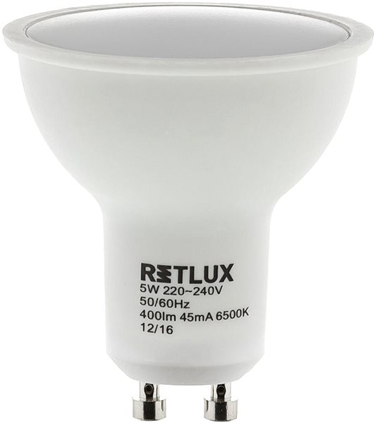 LED Bulb RETLUX RLL 257 GU10 Bulb 5W DL Screen