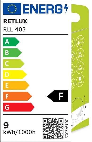 LED Bulb RETLUX RLL A60 E27 bulb ...