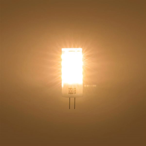 LED žiarovka RETLUX RLL 298 G4 3,5 W LED 12 V WW ...