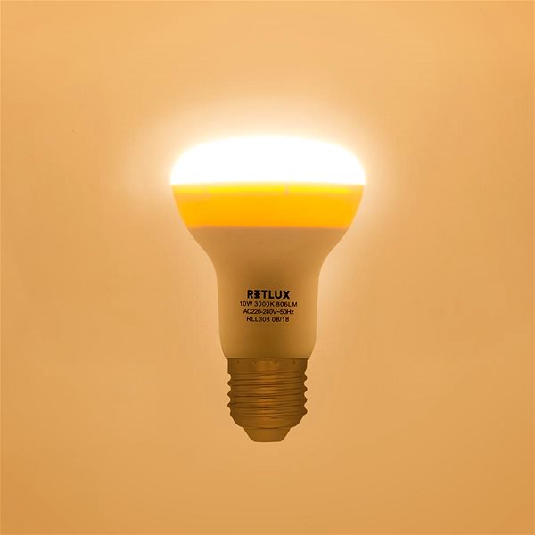 LED Bulb RETLUX RLL 308 R63 E27 Spot 10W WW ...