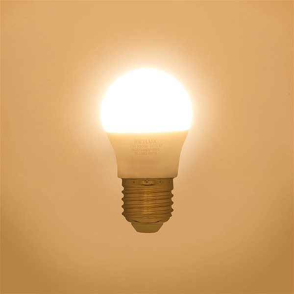 LED Bulb RETLUX RLL 302 G45 E27 miniG 7W WW ...