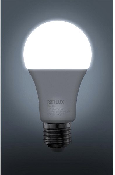 LED-Birne RETLUX RLL 408 A60 E27 Bulb 12W DL ...