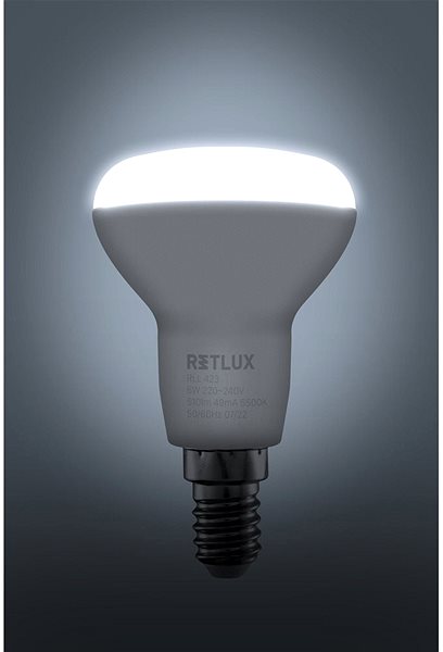 LED izzó RETLUX RLL 423 R50 E14 Spot 6W DL ...