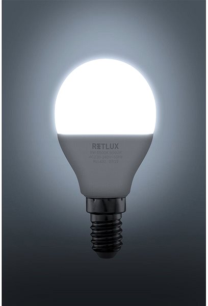 LED žiarovka RETLUX RLL 437 G45 E14 miniG 8 W DL ...