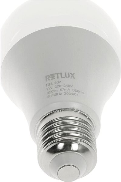 LED-Birne RETLUX RLL 602 A60 E27 bulb 7W DL D ...