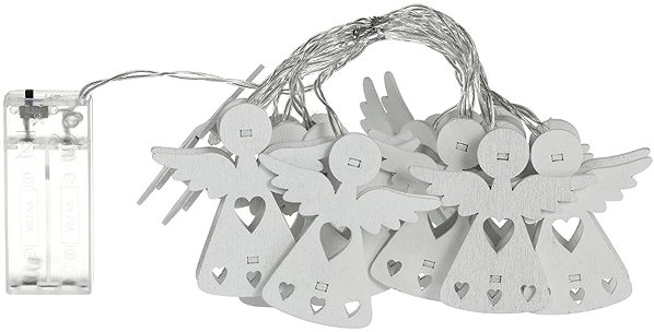 Lichterkette RETLUX RXL 496 Girlanden-Engel 10 LED WW ...
