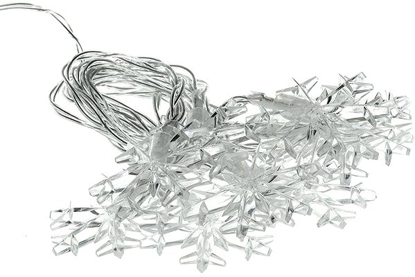 Lichterkette RETLUX RXL 480 Girlande Schneeflocken 1,35 m 10 LED ...