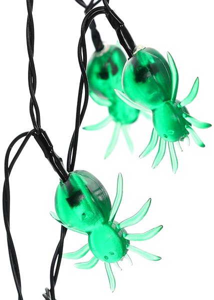 Lichterkette RETLUX RHW 006 Girlande Spinnen 10 LED WW ...