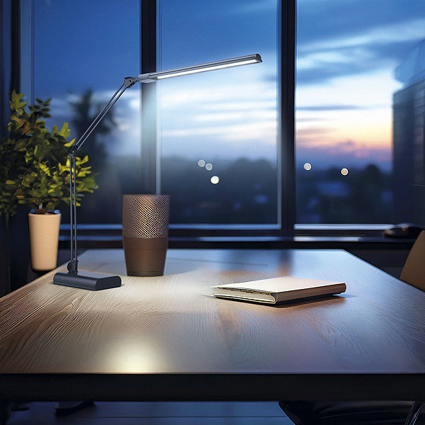 Tischlampe RETLUX RTL 208 für Bürotisch, LED WW ...