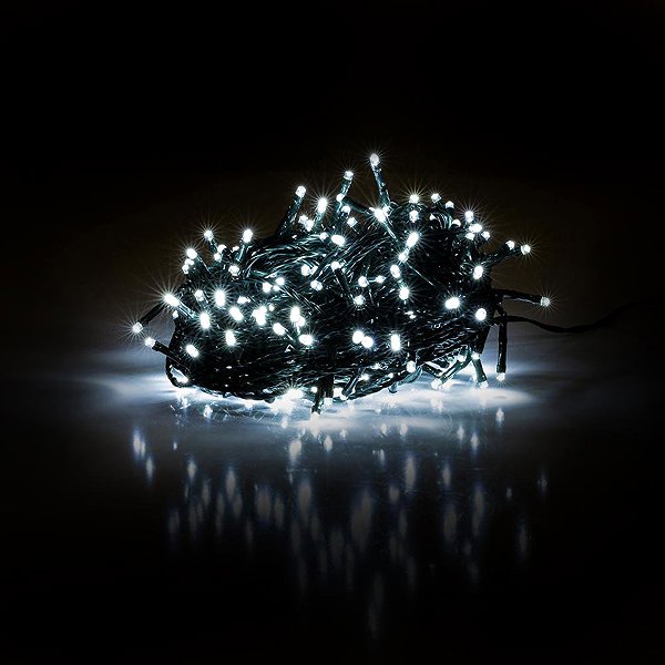 Lichterkette RETLUX RXL 460 100 LED CW TM 10 + 5 m ...