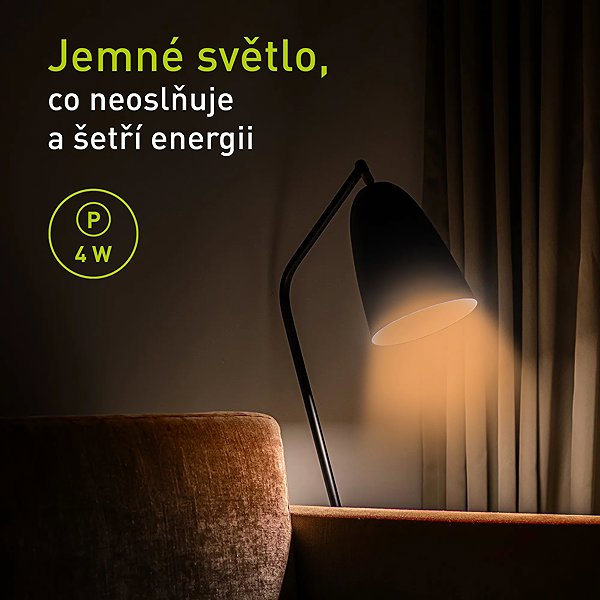LED izzó Retlux RLL 672 A60 E27 izzó, 4W, WW, D ...
