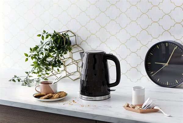 Electric Kettle Russell Hobbs 26051-70 Honeycomb Kettle Black Lifestyle