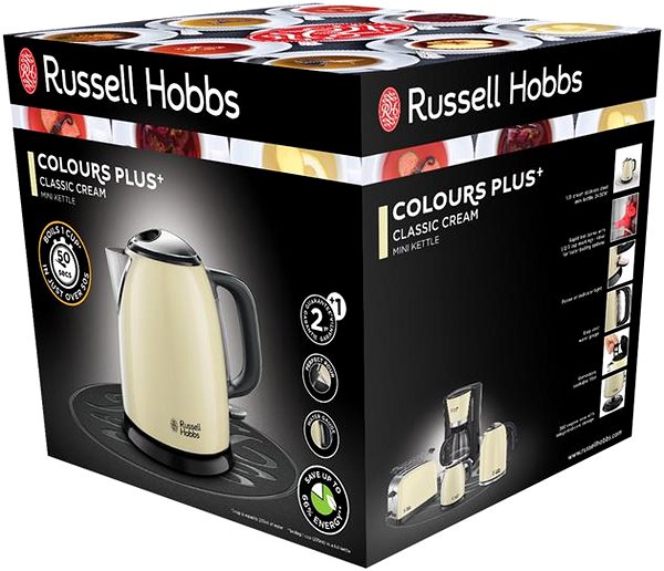 Rýchlovarná kanvica Russell Hobbs 24994-70 Mini Cream ...