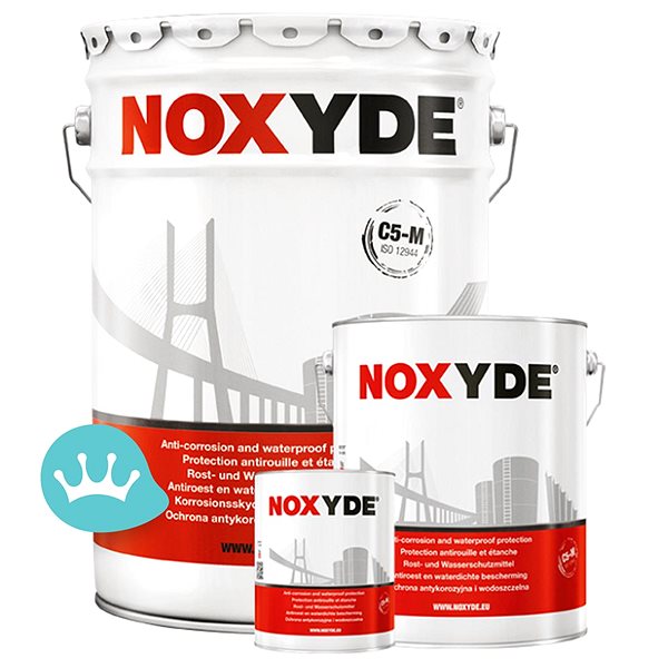 Coating Rust-Oleum Anti-corrosion elastic coating Noxyde shade grey, RO.5.7035.20, 20 kg .