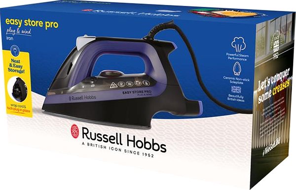 Vasaló Russell Hobbs 26731-56 EasyStore PRO Plug and Wind Iron ...