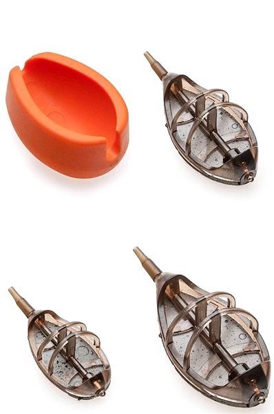 Krmítko na ryby Mivardi Kŕmidlo Method Feeder Set Premium L (30 g + 40 g + 50 g + formička) ...