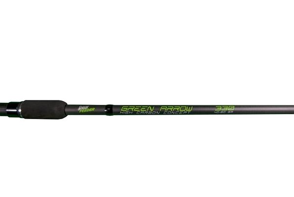 Rybársky prút Sensas Green Arrow Feeder Medium 3,3 m 40  – 80 g Vlastnosti/technológia