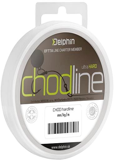 Silon na ryby Delphin Chod Hardline 25 m 0,40 mm 11,3 kg ...