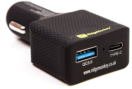 Nabíjačka do auta RidgeMonkey Vault 45 W USB-C PD Car Charger Screen