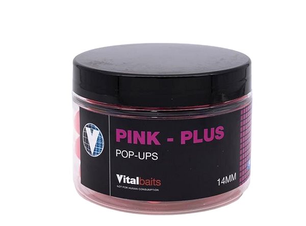 Pop-up boilies Vitalbaits Pop-Up Pink-Plus 18 mm 50 g ...