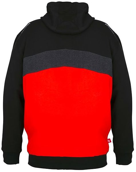 Nytro Zipped Hoody tri-colour XL hoodie.